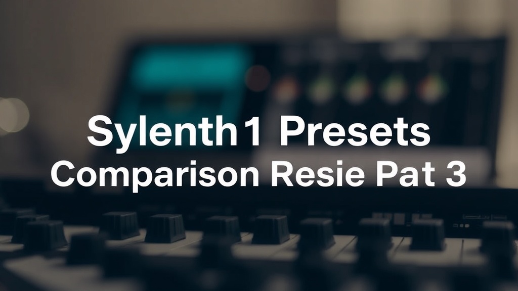 Sylenth1 Presets Comparison Research Part 3 | SoundShockAudio