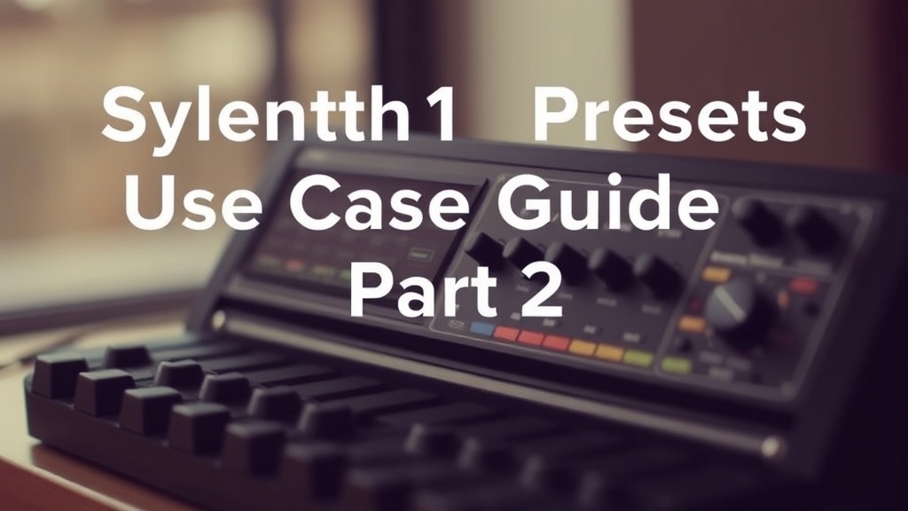 Sylenth1 Presets Use Case Guide Part 2 | SoundShockAudio